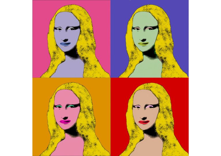 Réinterprétation œuvre La Joconde